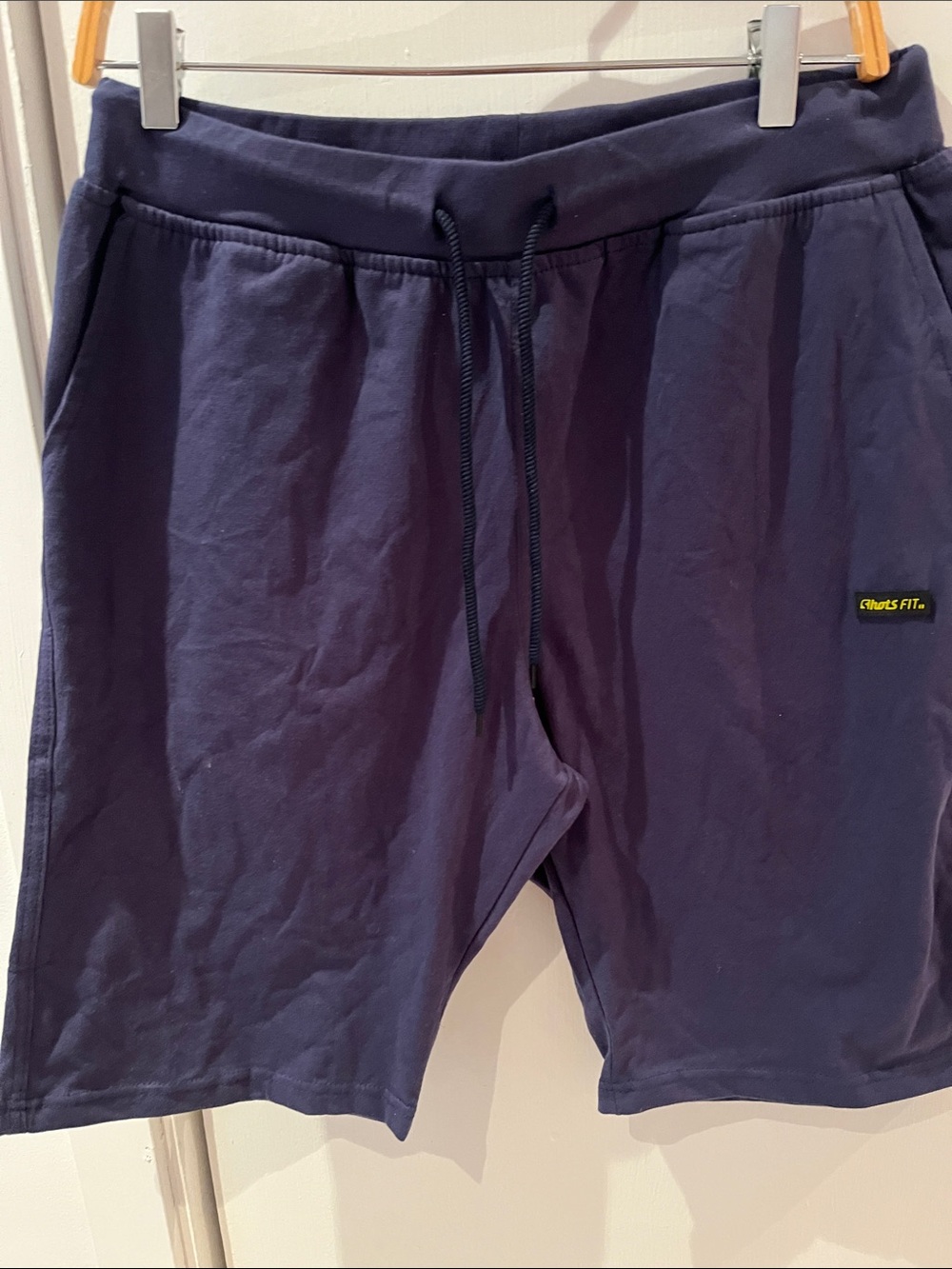 Men's Navy Drawstring Shorts